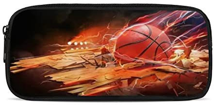 Belidome Basketball-Federmäppchen für Kinder, für Schule, Büro, Schreibwaren, Stiftetasche