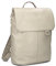 Zwei Damen City-Rucksack Mademoiselle.M MR13 Tagesrucksack 7 Liter, gepolstertes Laptopfach, Magnet-Verschlussklappe, Hauptfach mit Reißverschluss, Rückenpolsterung (cement)
