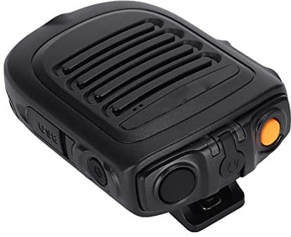 BMINO Two Way Speaker Portable PTT Zello Speaker Microphone For Walkie Talkie Microphone Black Bluetooth Handheld Speaker Microphone walkie-talkie microphone