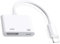 Digital Lightning AV Adapter für iPhone iPad, [Apple MFI zertifiziert] Lightning auf HDMI Kabel 1080P Konverter Synchronisation Bildschirm für HDTV/Monitor/Projektor (Stromversorgung erforderlich)