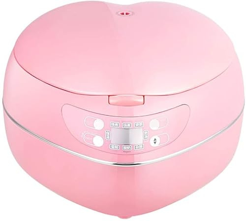 SilteD Mini Rice Cooker Home Insulation Function Steamer Heart-Shaped Dormitory Small cooker with Heat Preservation