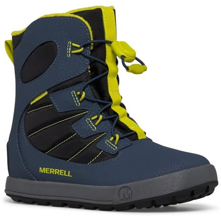 Merrell Unisex Kinder Snow Bank 4.0 Wtrpf Schneestiefel, Marineblau, 32 EU