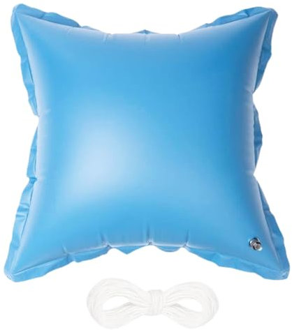 Luojuny Above Ground Pool Pillows for Closing Winter, 48 Winter Pool Pillow Thick PVC Cold Resistant Inflatable Pool Air Pillow Pool Balloon for Winterizing for Winter Pool Cover Square