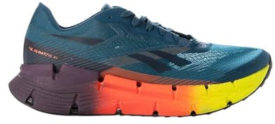 Reebok Floatzig X1, Zapatos para Correr Unisex Adulto, Escape Blue Digitl Lime Coral, 42.5 EU