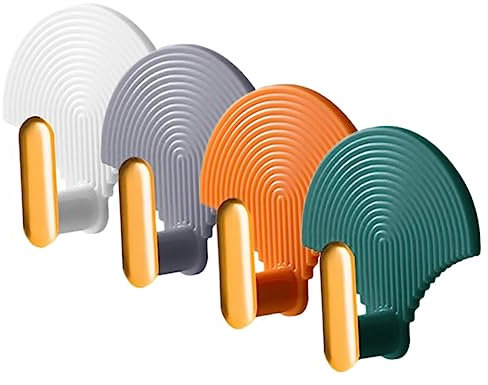 CHILDWEET 4pezzi Adesivi Multifunzionali Per Design e Adesivo Per Appendere Accessori e Spazi