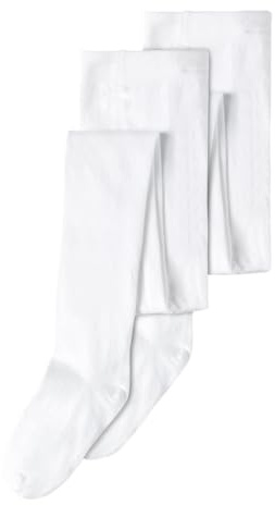 NAME IT Unisex Nknpantyhose 2p Solid Noos Strumpfhose (2er Pack)