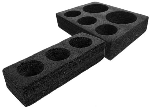 ULTECHNOVO 2piezas Portavasos De Café Bandeja De Orificios Portavasos Reutilizable Bandeja para Té Leche