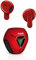 RCA Wave-78 True Wireless Earbuds, Bluetooth, 20H Playtime, Hi-Res Audio, Transparency Mode, Red