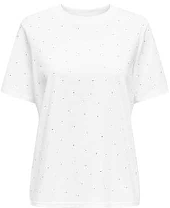 ONLY Onlmonja S/S Studs Tee JRS