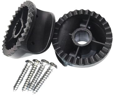 TopHomer Canopy Accessories, Outdoor Garden Swing Canopy Replacement Plastic Fittings for Canopy and Swing Frame with Tilt Adjust Feature