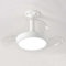 Pequeño Ventilador Techo Con Luz Y Mando A Distancia, Regulable Moderno Ceiling Fan With Light 3 Velocidades Silencioso Aspas De Ventilador Invisibles 20.5in, Blanco