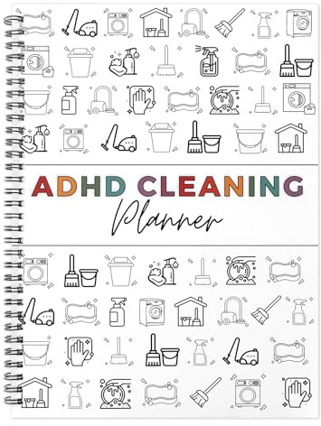 Cleaning Planner, Cleaning Checklist and Schedule, Bundle Household Clean Schedule & Checklist Management, Clean and Organize Planner, Daily Weekly Monthly Organizer Home Improvement DIY