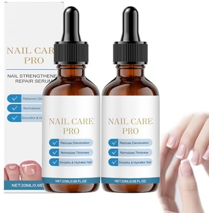 Nagelpflege-Serum & -Festiger, NagelstäRker Und Reparatur-Serum, TäGliches NagelwachstumsöL FüR StäRke Und Reparatur, Behandlung FüR Fuß- Und FingernäGel Mit Feuchtigkeitsspendenden öLen (2 PCS)