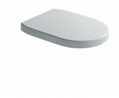 Galassia Serie M2 5225 Sedile a Chiusura rallentata per Vaso 55 cm. Finitura Bianco