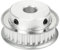 sourcing map Aluminium XL 30 Zähne 12mm Bohrung Zahnriemenscheibe Synchronscheibe Rad DE de