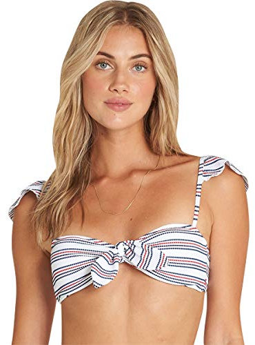 Billabong Women's Cap Sleeve Bikini Top, Multi, X-Large