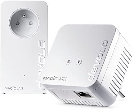 Devolo Magic 1 Kit de démarrage WiFi Mini BE Powerline 8565 BE Powerline Wi-FI 1200 Mbit/s