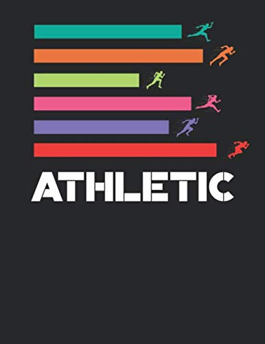 Leichtathletik Trainingsbuch: Tagebuch für alle Leichtathleten und Sportler ♦ Trainingsjournal für über 100 Einträge ♦ A4+ Format ♦ Motiv: Athletic 2