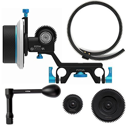 Fotga DP500III Kit d'extraction de lentille de 15 mm pour Tous Les appareils Photo Reflex numériques, caméras, vidéo sans Miroir, Sony, Nikon, Blackmagic Rouge