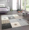CARPETIA Kinderteppich Kinderzimmer Spiel Teppich Punkte Herz Stern Design braun beige grau Größe 160x230 cm