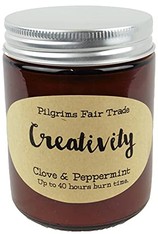 Bougie d'aromathérapie sans étiquette - Créativité- Vendu par 1