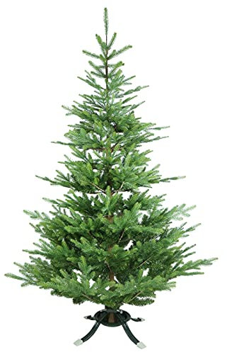 NOMA 7 ft Nordman Fir Pine Scented Artificial Christmas Tree with Metal Swivel Stand