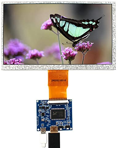VSDISPLAY 7 Zoll 17,8 cm VS070T-006A 1024x600 700nits IPS LCD Bildschirm | und Controller Platine