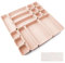 Schubladen Einlagen 16 Stk Trennsystem Gewürz Organizer Schublade Rosa Trenner Bad Organizer Boxen Set mit Silikon-Anti-Rutsch-Kugel Hemnes Kommode Küche Schreibtisch Utensilien