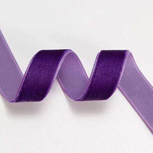 LUMoony 10m Samtband Schleifenband Zierband Verpackungsband Geschenkband Samt Dekoband Schleifenband Geschenkband DIY Bastelzubehör Dekoration Samt Dekoband Samt Band