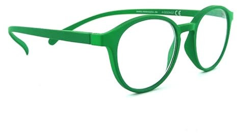 Klammeraffe NO.12 grass green Lesebrille +2.0