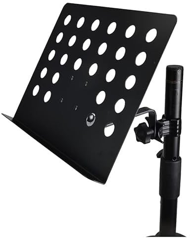 Sheet Music Holder For Attaching To Stands
