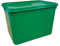 CateringBase Essentials Green Colour Food Safe 4 Litre Ice Cream Tubs with lids/Food Storage Containers with lids (Pack of 5)