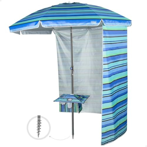 Aktive Sombrilla Acero Tela Oxford 210 x 205 x 210 cm