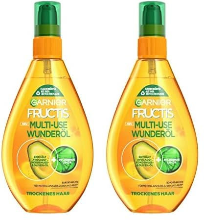 Garnier Fructis Multi- Use Wunderol for Dry Hair, Pack of 1 (1 x 150 ml) (Packung mit 2)