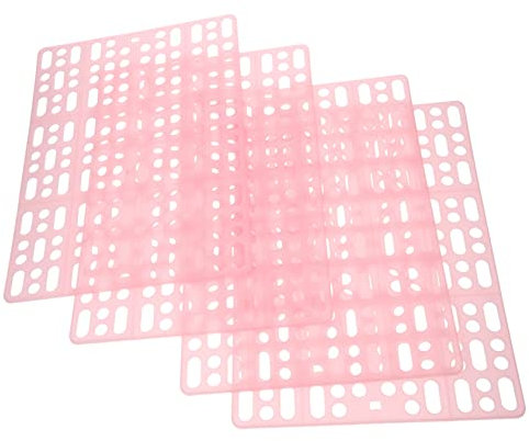 Sosoport Accessoires pour Cochons Dinde Tapis pour Cages 4 Tapis De Sol pour Petits Animaux