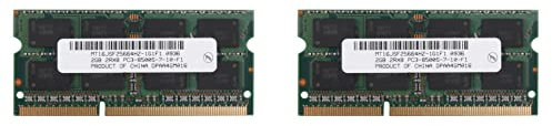 Eoslcusmvl 4X RAM per Notebook DDR3 da 2 GB 2RX8 PC3-8500S RAM per Notebook da 1066 MHz 204 Pin 1,5 V