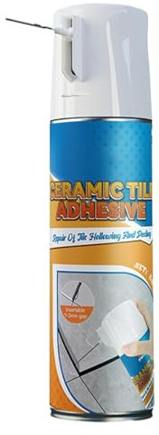 Tile Adhesive Grout - Marble Floor Sealant, Wall Tile Glue | Tile Filler Cracks Super Purpose Glue, Fast Drying Hollow Tile Repair Filler, Tile Repair Adhesive Tile Reviver Repair for Bathroom