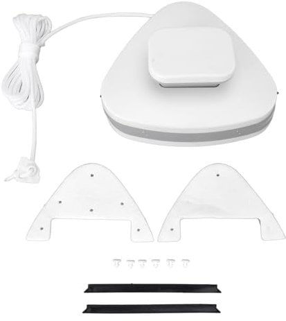 FLEXMAN Double Side Magnetic Window Cleaner, Versatile Triangle Shape Window Cleaning Tools, Outside Magnetic Window Cleaner for Home or Office Windows (8-15)