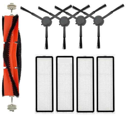 ZAPYVET For Xiaomi, Mi Robot Vacuum Mop 2 Ultra STYTJ05ZHM Accessori Pezzi di ricambio Aspirapolvere Spazzola di ricambio Stracci filtro Hepa Kit di parti per robot aspirapolvere(QKL)