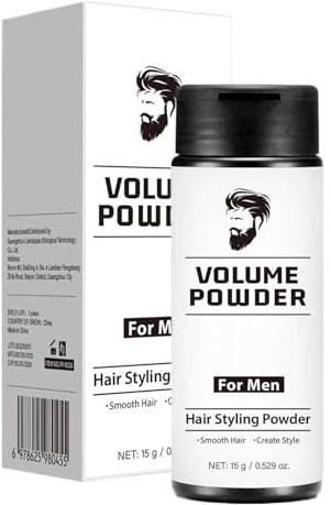 Haar Styling Puder - 15g Volumengebendes Stylingpulver - Leichtes Wurzelvolumen Leave-in Texturizer Für Natürlichen Fülle Look Mit Formbarkeit