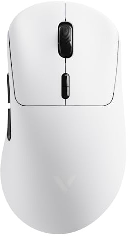 Rapoo VT3 Gen-2 Wireless Gaming Mouse, True 8K Wireless Polling Rate, 53g Lightweight, Up to 750 Hr Battery, Nordic nRF54L15 MCU, 100-Million Mechanical Switch, 10 Programmable Buttons, Macro Enabled