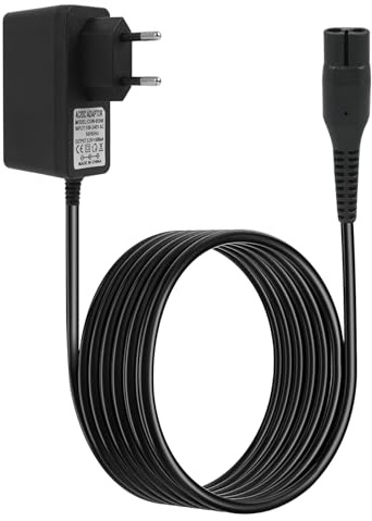 5.5V Ladekabel Für Kärcher Fenstersauger, Ersatz Ladegerät Geeignet Für Fensterreiniger WV2 WV5 WV60 WV70 WV75 WV Easy WV Classic, 5.5V 0.6A Sichere Stromversorgung, Netzteil Mit 1,5M Kabel