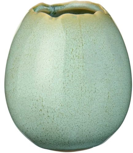 IB Laursen Vase EIFÖRMIG Grün für 1 Blume Groß 9 cm Blumenvase Osterdeko