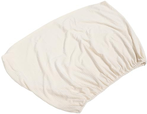 YARNOW Housse pour Radiateur D'appoint en Tissu Blanc Léger et Protecteur, Couverture Lavable Adaptée aux Chauffages Électriques L'huile pour Usage Intérieur et Café