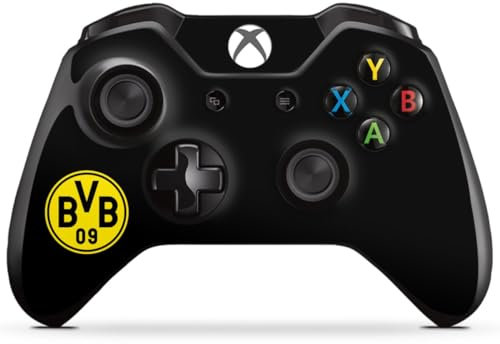 DeinDesign Skin kompatibel mit Microsoft Xbox One Controller Folie Sticker Borussia Dortmund Logo BVB