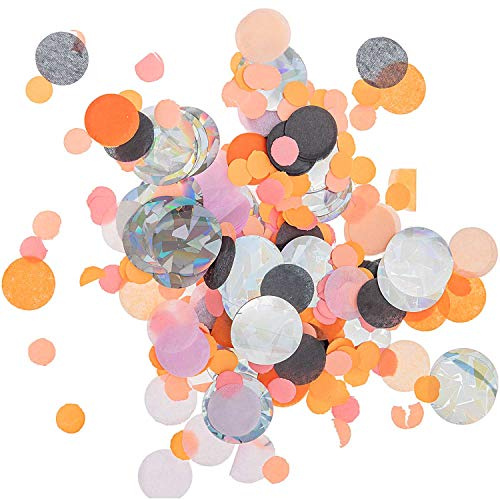 RICO DESIGN GmbH & Co. KG Konfetti Halloween Mix Orange / Schwarz 20 Gramm