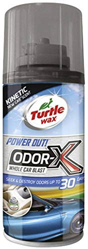 Turtle Wax Odor-X Whole Car Blast - New Car Experience Air Freshener & Odor Remover Car Bomb - Removes Unwanted Odors for up to 30 Days- Kinetic Scen