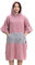 HOMELEVEL Kinder Badeponcho aus 100% Baumwolle - Poncho Handtuch für Strand Schwimmbad - Surfponcho mit Kapuze - Bademantel für Jungen und Mädchen