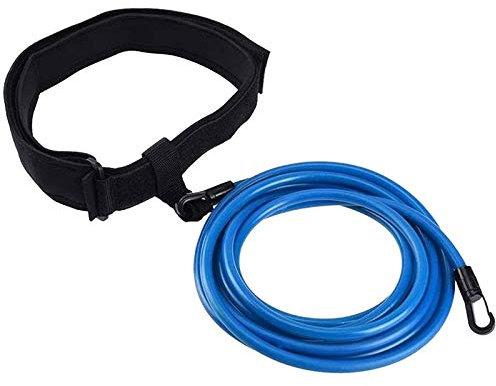 YFCTLM Schwimmgürtel Schwimmtraining Gürtel Schwimmen Bungee Training Seil Schwimm-Widerstand-Bänder for stationäres Krafttraining