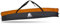 Rawstyle Skitasche Erwachsene Skisack für Ski Skistöcke 160cm oder 180cm wasserdicht Ski Bag Ski Cover Wintersport Skiaufbewahrung Modell 2 (schwarz-orange (160cm))